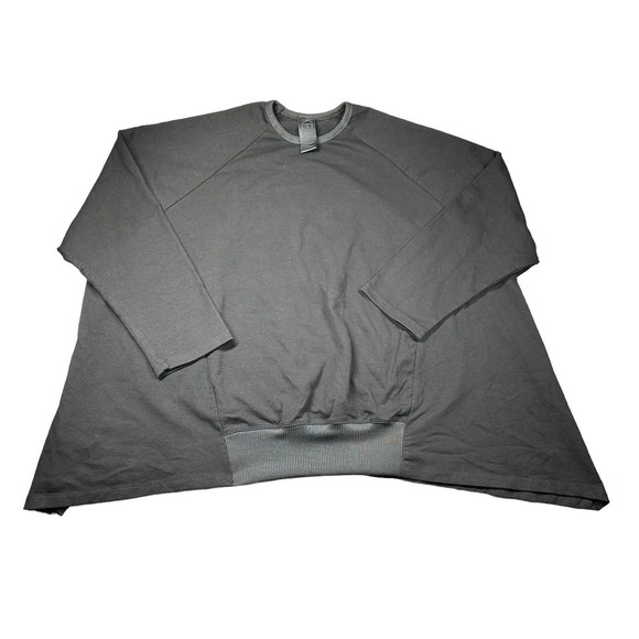 Kedem Sasson Black Sweater Lagenlook Top One Size Cotton Blend - Picture 1 of 9